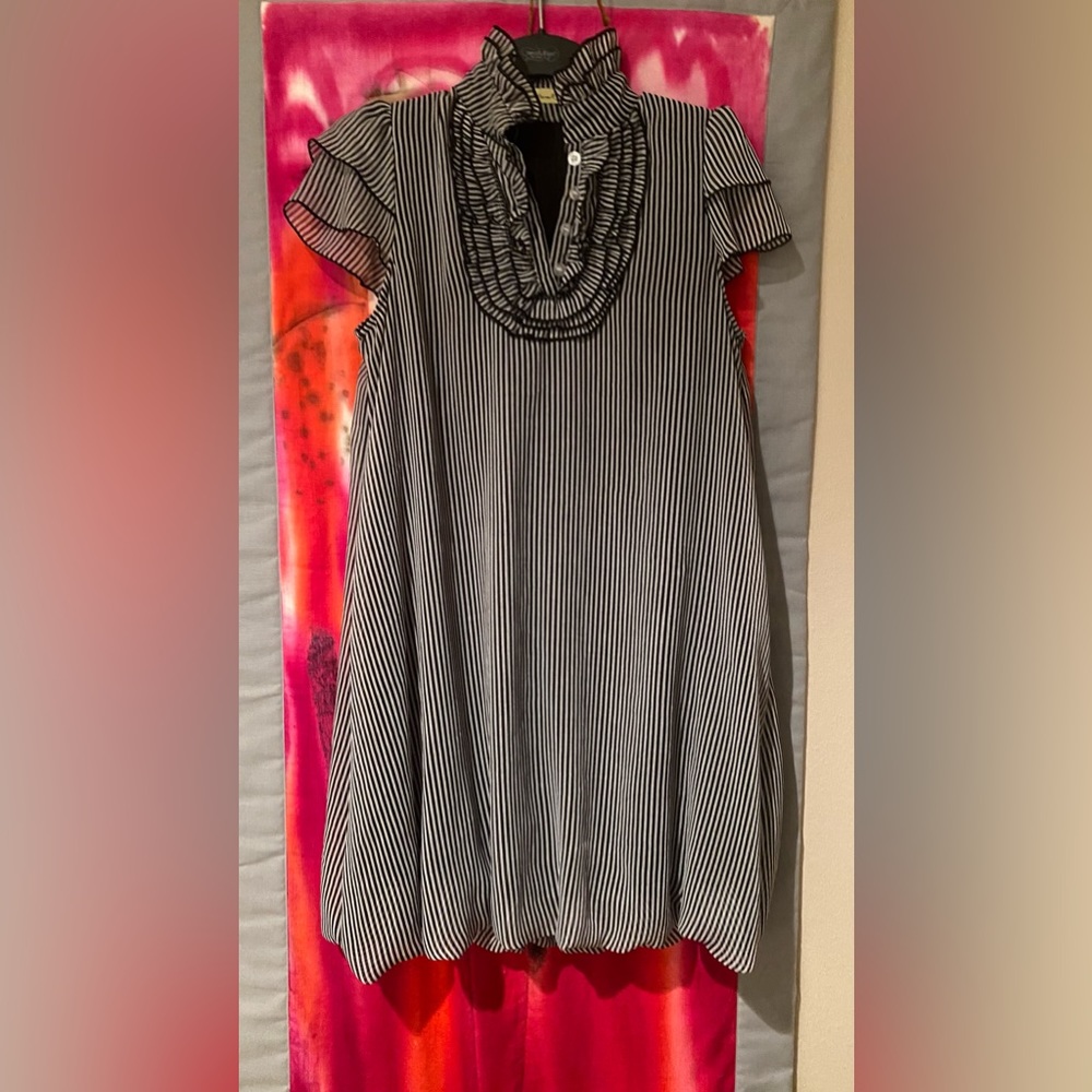 Striped dress size SMALL